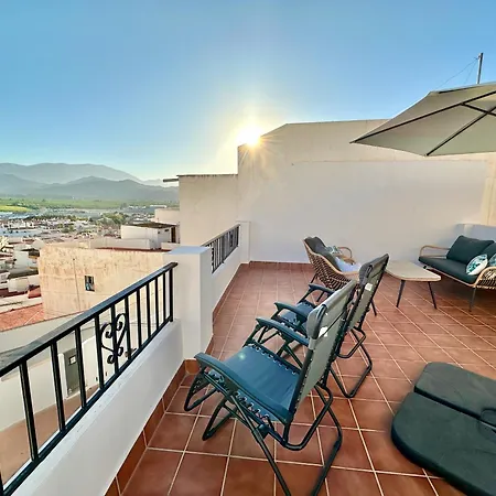 Casa Carmen Terraza Y Patio Privado En Vakantiehuis Salobreña