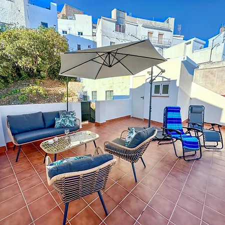 Casa Carmen Terraza Y Patio Privado En Vakantiehuis